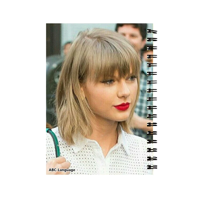 دفتر زبان طرح Teylor Swieft کد DZ-86