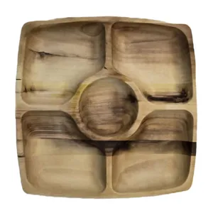 اردور خوری چوبی مدل مربعی 5خانه