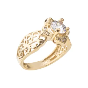 انگشتر زنانه النا آراکس مدل طلاروس