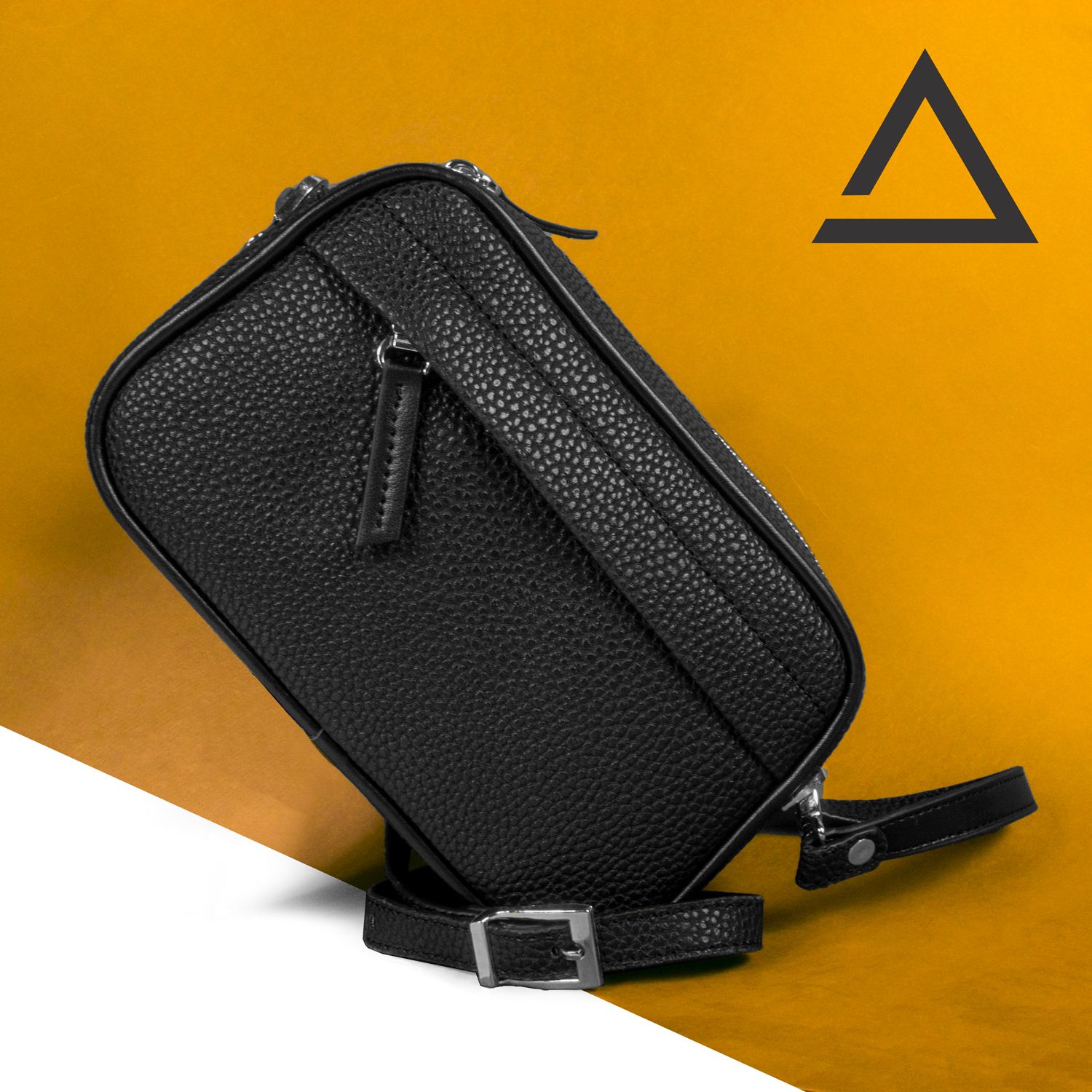 کیف دوشی زنانه چرم آراهمراه مدل ARAW12 -  - 5