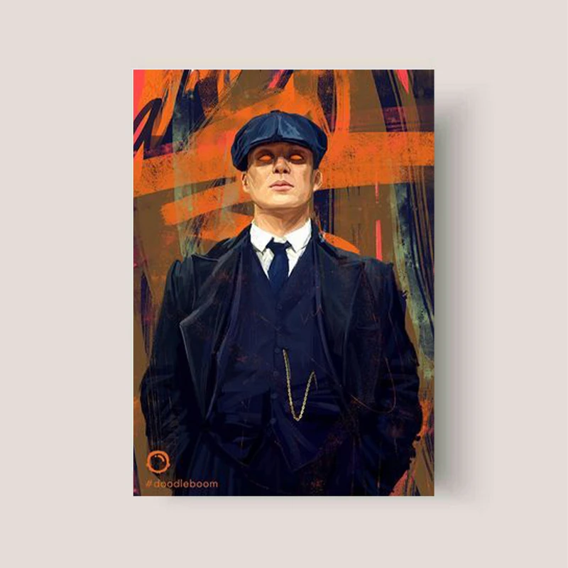 تابلو شاسی مدل تامی شلبی پیکی بلایندرز(Peaky Blinders) کد FMO100