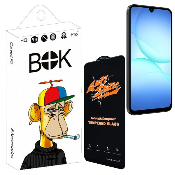 محافظ صفحه نمایش آنتی استاتیک بوک مدل Antistatic Pro مناسب برای گوشی موبایل سامسونگ galaxy a17