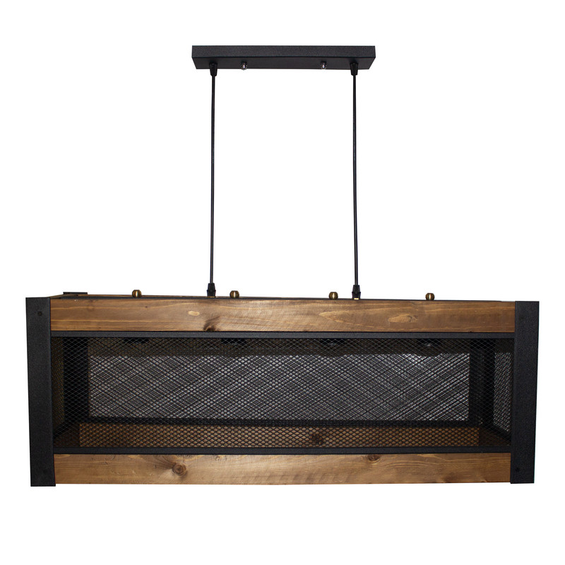 چراغ آویز چهار شعله مدل Snake Fence کد 406