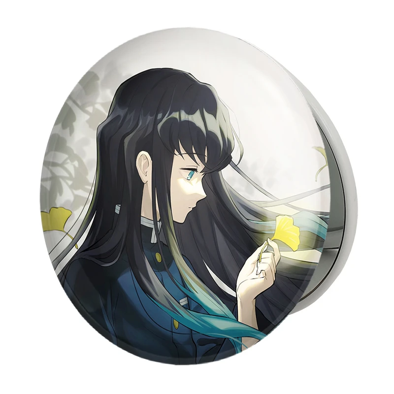 آینه جیبی خندالو طرح مویچیرو توکیتو انیمه شیطان کش مدل تاشو کد 27073 