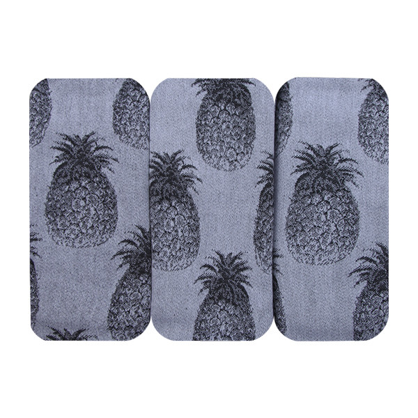 دستمال آشپزخانه آکیپک مدل Pineapple بسته 3 عددی