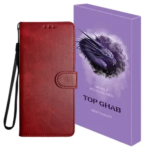 کیف کلاسوری تاپ قاب مدل CLUX مناسب برای گوشی موبایل شیائومی Redmi Note 14 4G به همراه بندآویز