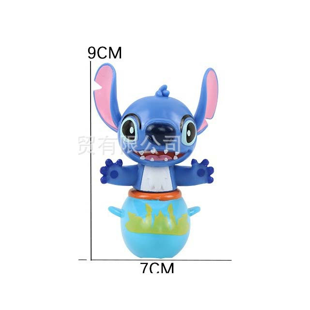 فیگور مدل استیچ چراغدار طرح سفینه ارتفاع 9 سانتی متر