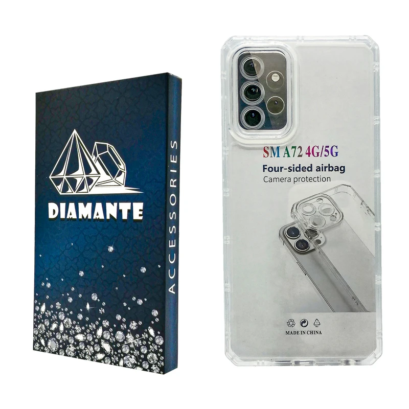 کاور دیامانته مدل Nahid Navy مناسب برای گوشی موبایل سامسونگ Galaxy A72 4G / A72 5G