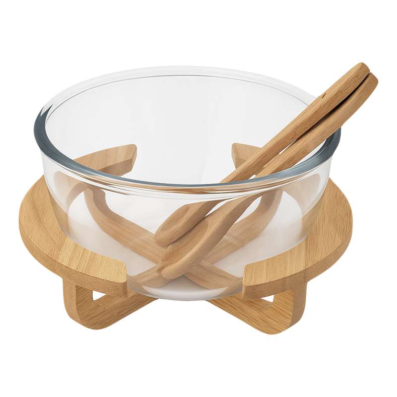 ظرف سالاد ال وی کد 6353461460536 به همراه قاشق و چنگال ظرف سالاد ال وی کد 6353461460536 به همراه قاشق و چنگال