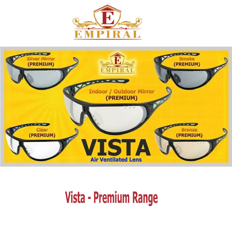 عینک ایمنی امپیرال مدل مهندسی اسپرت VISTA عینک ایمنی امپیرال مدل مهندسی اسپرت VISTA
