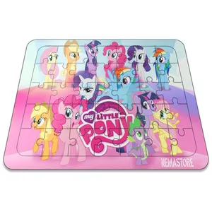 پازل 35 تکه نمااستور طرح پونی کوچولو کد 1033