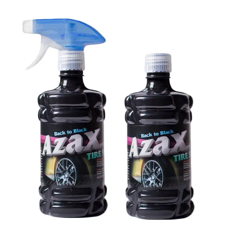 اسپری واکس لاستیک خودرو آزاکس مدل TWS-50 حجم 500 میلی لیتر بسته دو عددی