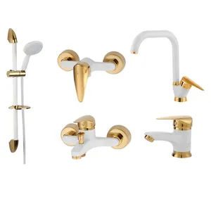 ست شیرآلات فاخته مدل ایتالیا ST مجموعه 5 عددی 