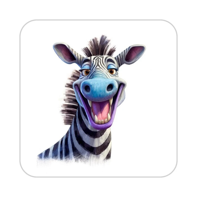 زیر لیوانی کاکتی طرح حیوانات کارتونی مدل mp28869