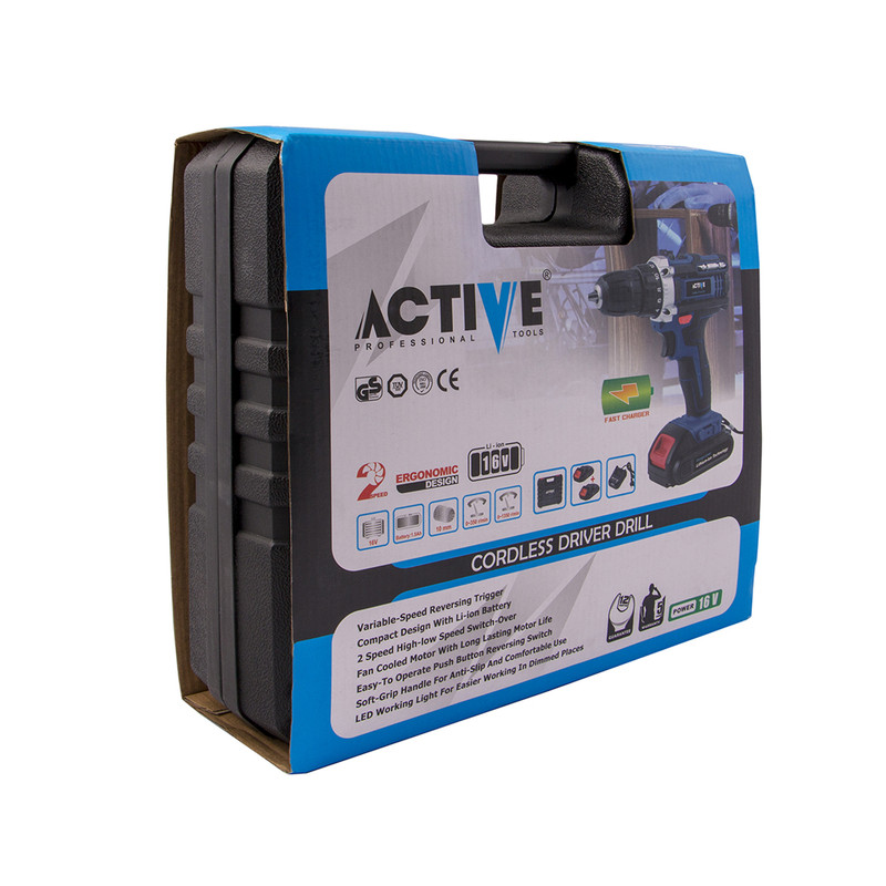 پیچ گوشتی شارژی اکتیو تولز مدل AC-3416L