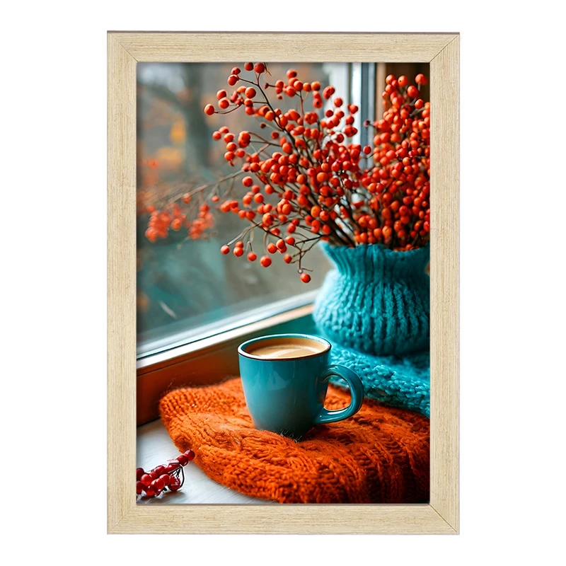 تابلو خندالو مدل فنجون قهوه  کد F10412