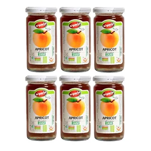 مربای زردآلو ماهوند - 280 گرم مجموعه 6 عددی