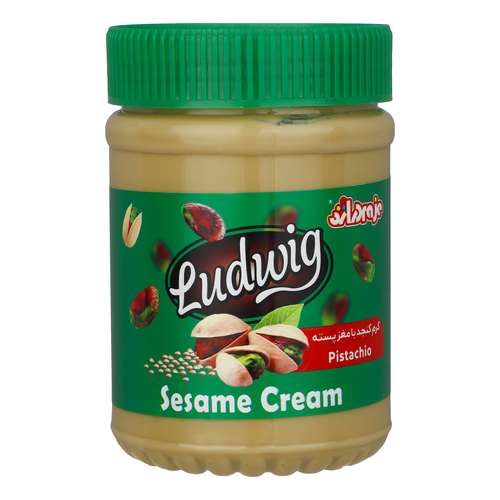 کرم کنجد با مغز پسته لودویگ دراژه - 400 گرم