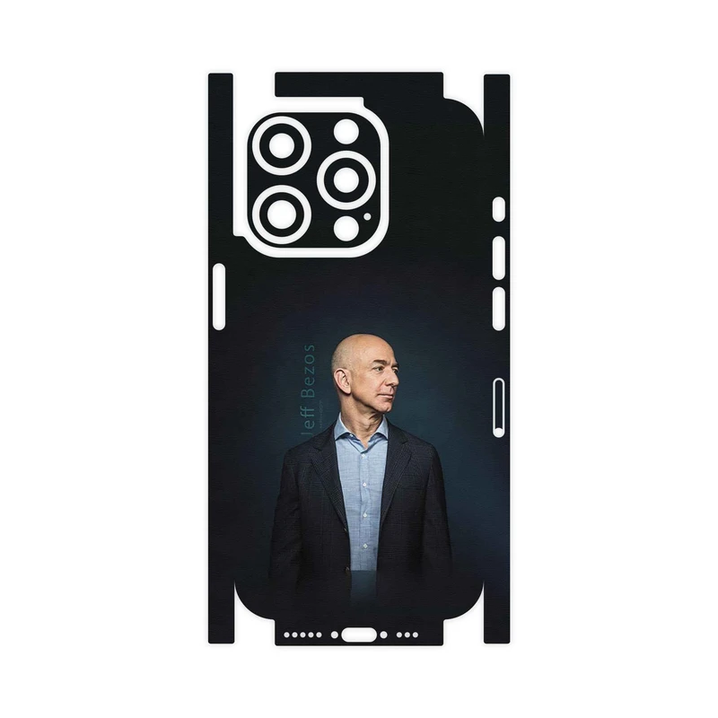 برچسب پوششی ماهوت مدل Jeff_Bezos-FullSkin مناسب برای گوشی موبایل اپل iPhone 15 Pro