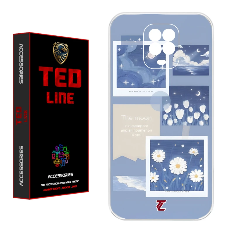 کاور تدلاین طرح بابونه کد 1203 مناسب برای گوشی موبایل شیائومی Redmi Note 9S / Note 9 Pro