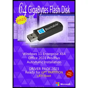 سیستم عامل Windows 11 Enterprise X64 2023 UEFI - Office 2021 - Driver Pack نشر مایکروسافت