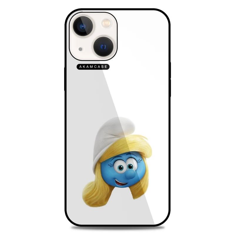 کاور آکام مدل AMC-WA13-SMURFS-11 مناسب برای گوشی موبایل اپل iPhone 13