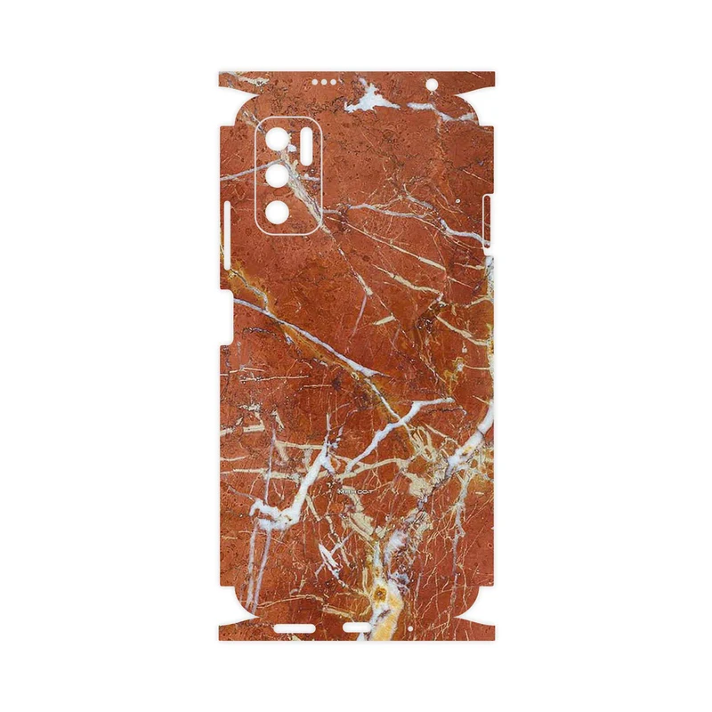 برچسب پوششی ماهوت مدل Red Marble-FullSkin مناسب برای گوشی موبایل شیائومی Redmi Note 11SE