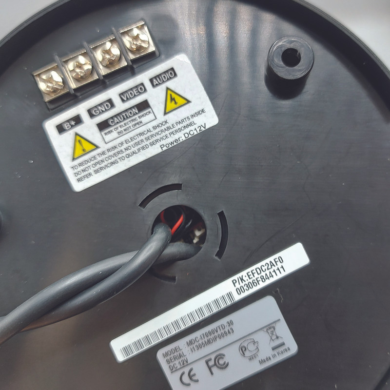 دوربین مدار بسته میکرو دیجیتال مدل MDC-I7090VTD-30