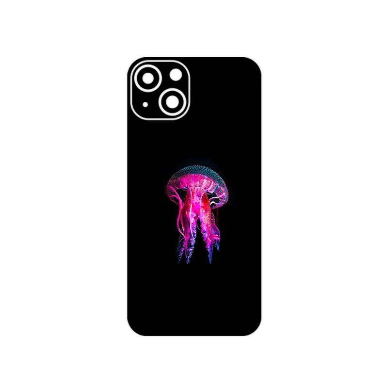 برچسب پوششی ماهوت مدل jellyfish مناسب برای گوشی موبایل اپل iPhone 13