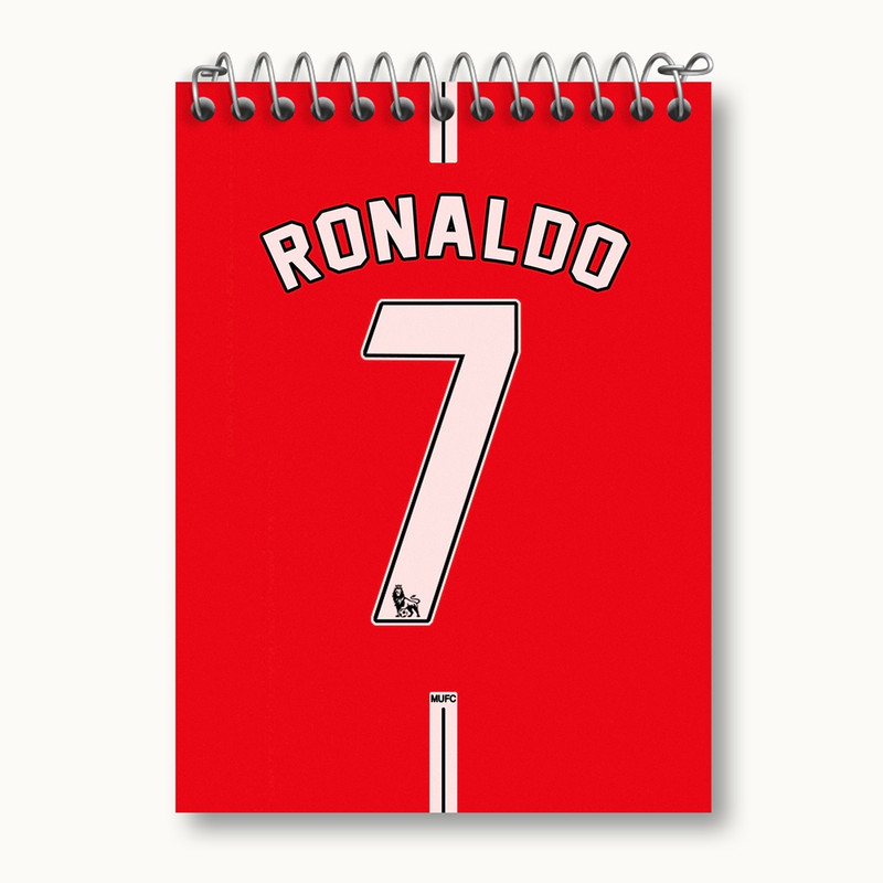 دفتر یادداشت 50 برگ خندالو مدل کریستیانو رونالدو کد 13930