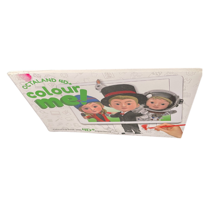 بازی آموزشی رنگ آمیزی مدل Octaland 4D+ Color Me Book