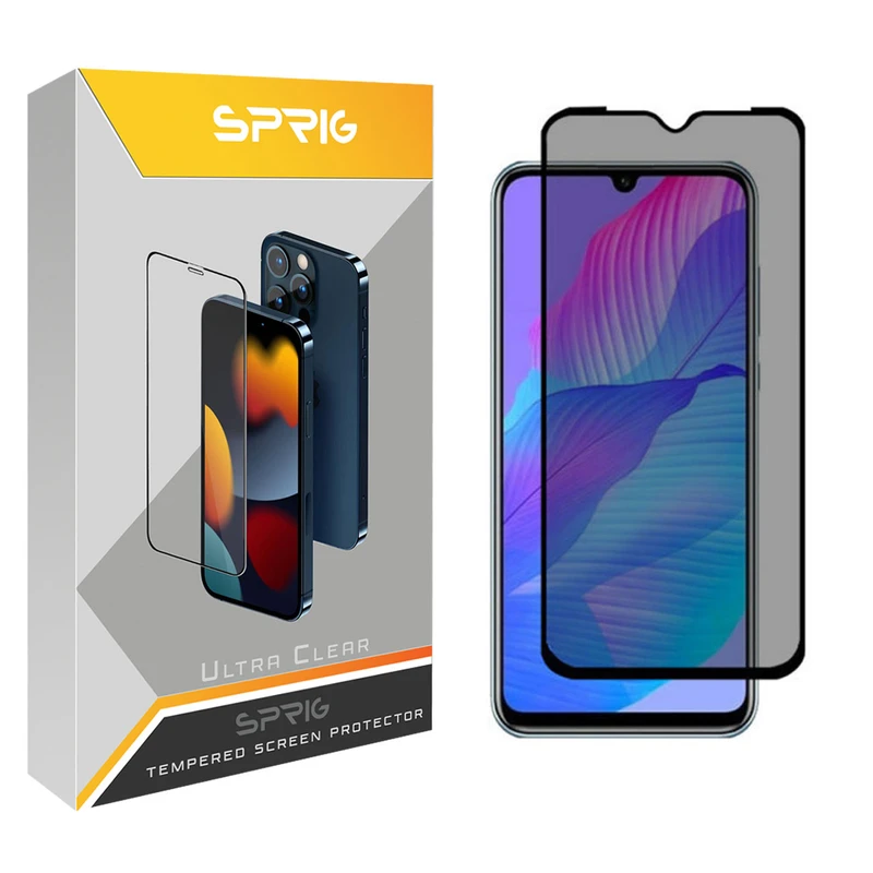 محافظ صفحه نمایش حریم شخصی اسپریگ مدل PRVSP مناسب برای گوشی موبایل هوآوی Y8p