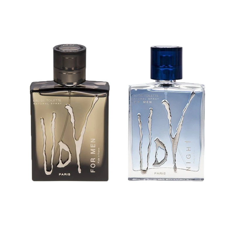 ادو تویلت مردانه اولریک دو وارن یو دی وی مدل نایت حجم 100 میلی لیتر مجموعه 2 عددی