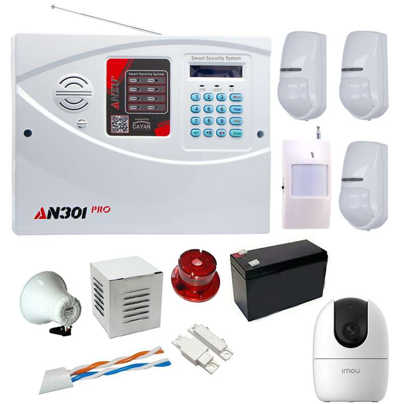 سیستم دزدگیر سیم کارتی آنزو مدل AN301Pro