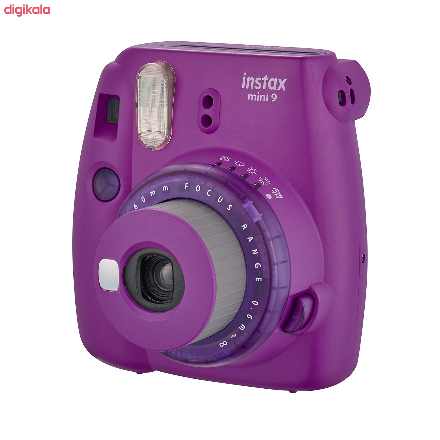 دوربین عکاسی چاپ سریع فوجی فیلم مدل Instax Mini 9 Clear به همراه یک بسته فیلم مدل Despicable Me بسته ۱۰ عددی main 1 12