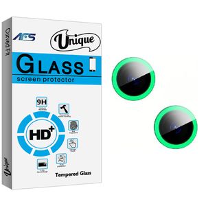 محافظ لنز دوربین ای اف اس مدل Unique GlassBLACKLIGHT مناسب برای گوشی موبایل اپل iPhone 13 Mini