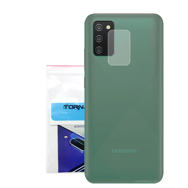 محافظ لنز دوربین نانو کد S408 مناسب برای گوشی موبایل سامسونگ Galaxy A02s بسته 40 عددی