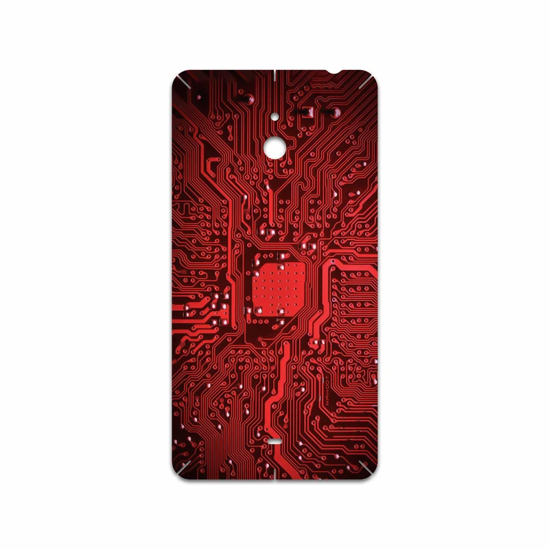 برچسب پوششی ماهوت مدل Red Printed Circuit Board مناسب برای گوشی موبایل نوکیا Lumia 1320