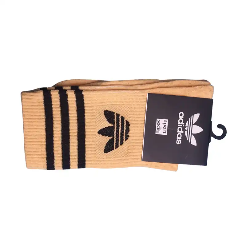 جوراب ورزشی ساق بلند زنانه مدل کش انگلیسی کد NP6007 مجموعه 4 عددی