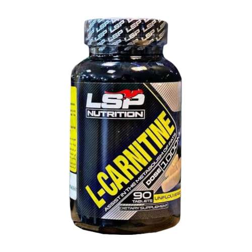 قرص ال کارنیتین ال اس پی -1000 میلی گرم بسته 90 عددی