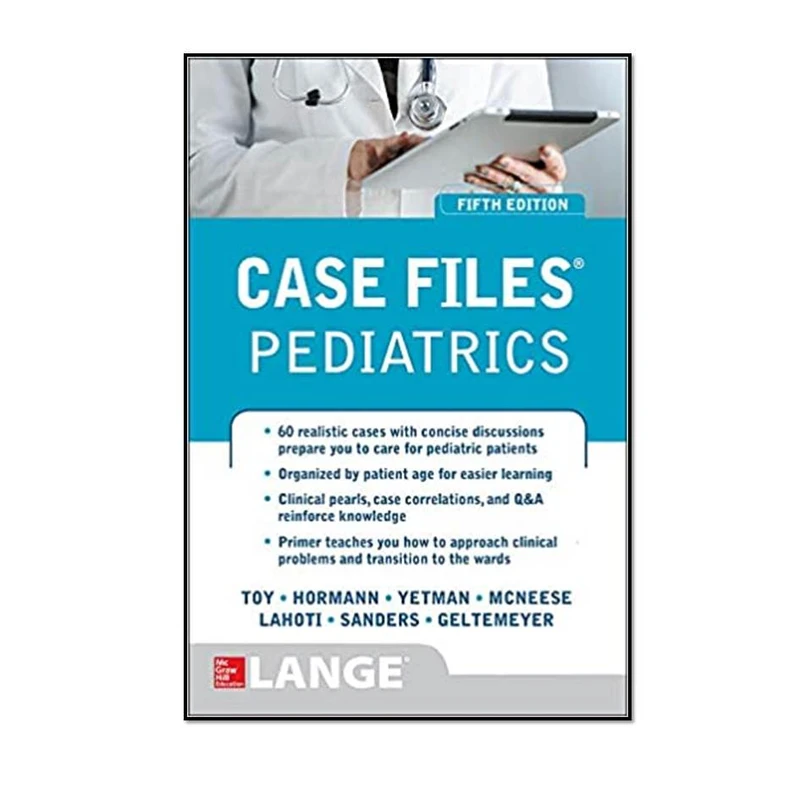 کتاب Case Files Pediatrics, 5th Edition اثر جمعی از نویسندگان انتشارات مؤلفین طلایی 
