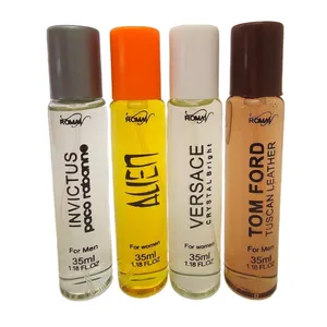 عطر جیبی رومان کد 03 حجم 35 میلی لیتر مجموعه 4 عددی