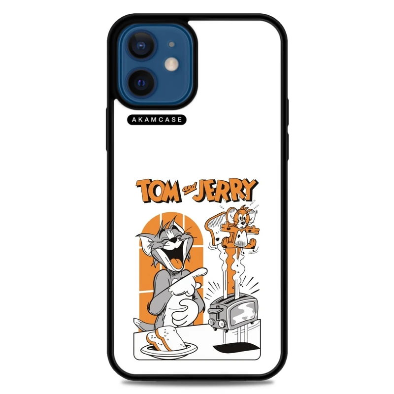 کاور آکام مدل AMC-WA12M-TOM & JERRY9 مناسب برای گوشی موبایل اپل iPhone 12 Mini