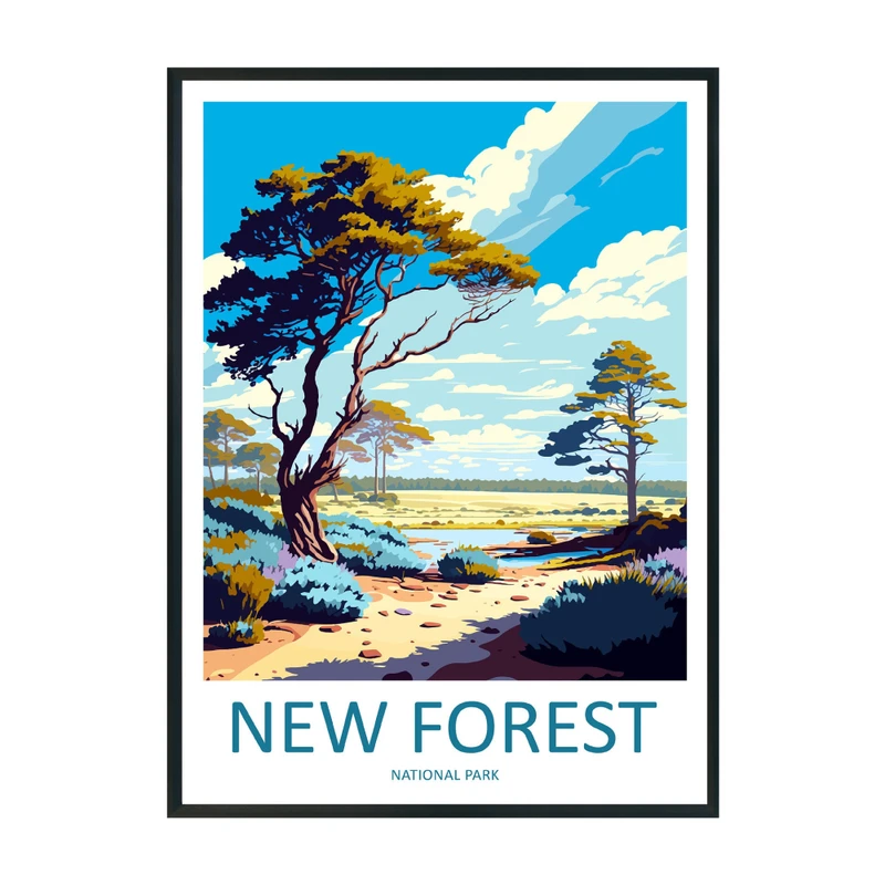 پوستر مدل جنگل نو پارک ملی 