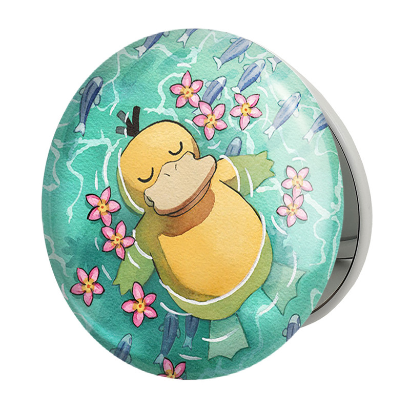 آینه جیبی خندالو طرح بازی پوکمون (pokemon) مدل تاشو کد 32702