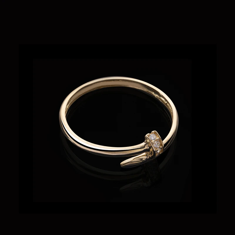 عکس شماره 3 : انگشتر طلا 18 عیار زنانه جواهری سون مدل 3354 سایز 54