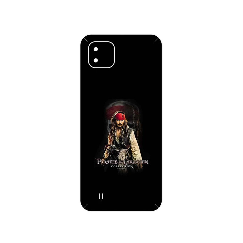 برچسب پوششی ماهوت مدل PIRATES OF THE CARIBBEAN مناسب برای گوشی موبایل ریلمی C11 2021