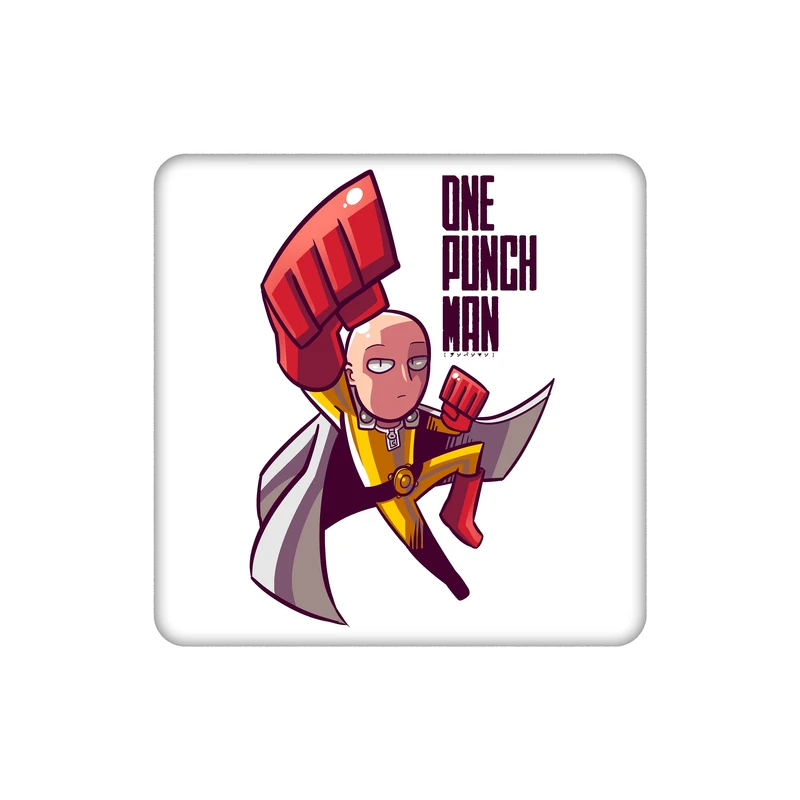 زیرلیوانی طرح انیمه مرد تک مشتی کد 2703167