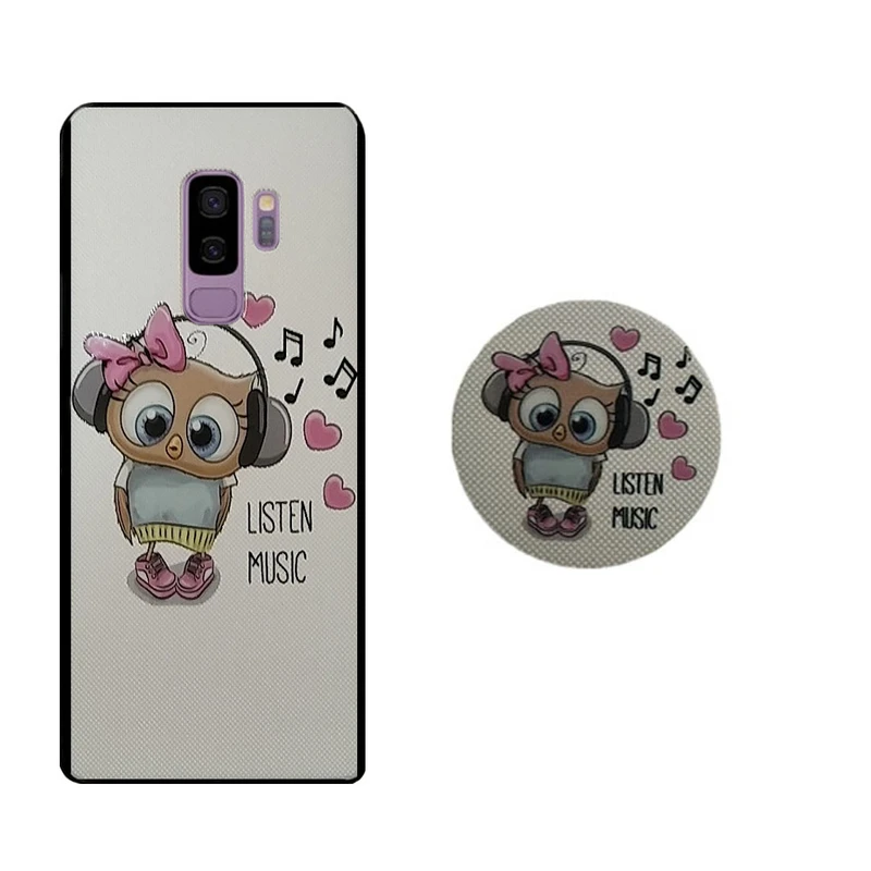 کاور مدل HB 291 مناسب برای گوشی موبایل سامسونگ Galaxy S9 Plus به همراه پاپ سوکت