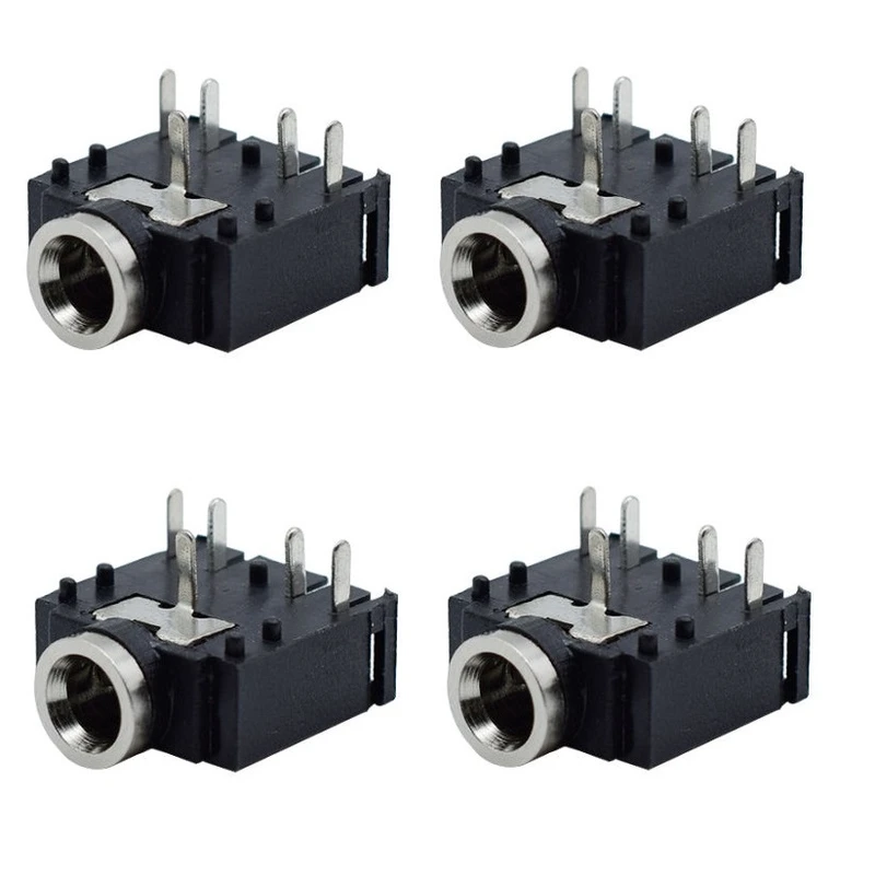 سوکت مادگی مدل jack3.5mm بسته 4 عددی